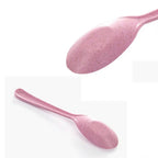 Plastic Bar Kitchen Tools Pudding Dessert Cake Party Wheat Straw Spoon Spoon Rice Scoop Scoop