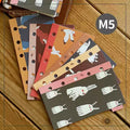 Retro Bookmarks Index Pages 6pcs A5/A6/A7/M5 6-Holes Binder Index Divider Cartoon Multicolor Loose-Leaf Notebook Classification