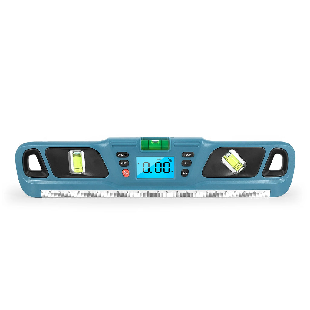 Digital Level Inclinometer Electronic LED Display Protractor Magnetic Base Digital Level Measuring Tool Instrument 280mm HW-200