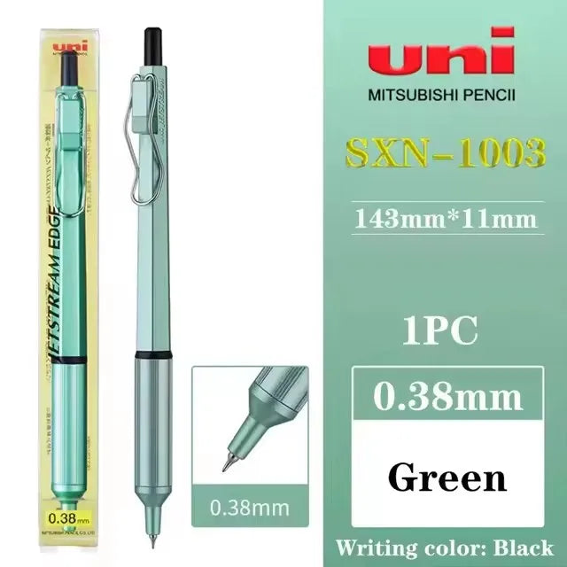 Uni SXN-1003 JETSTREAM EDGE Ballpoint Pens Ultra-fine Luxury Men's Pen, Small-word Annotations Fine Writing Japanese Stationery