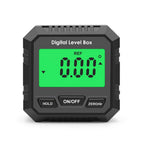 LCD Digital Angle Gauge Magnetic Protractor Inclinometer Mini Level Meter 360 Degree Angle Finder Goniometer for Decoration
