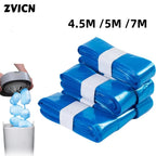 4.5M Blue Bady Diaper Pail Refills Bags for Angelcare Trash for Sangenic Tommee Tippee for Twist & Click for Genie