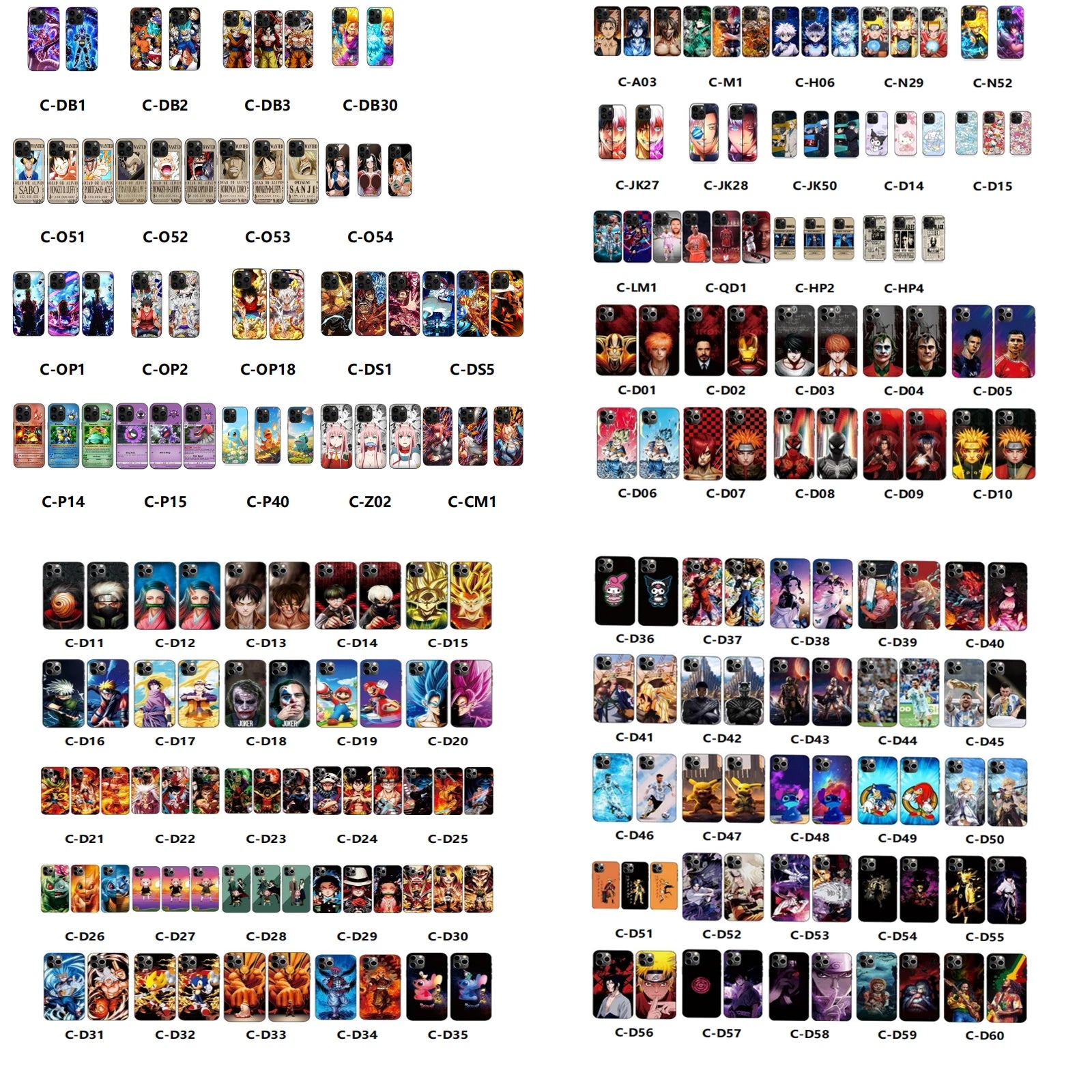 Anime 3D Lenticular Phone Case for iPhone,SAMSUNG,,Xiaomi/Redmi,ect. Creative Phone Cover Kids Children Birthday Gift