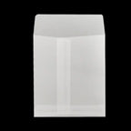 50pcs/lot Translucent Mini Envelope Jewelry Storage Bag for Card Earring Necklace Gift Packaging Bags Wedding Wedding Envelopes