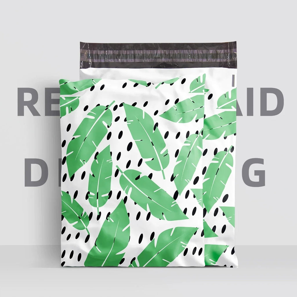 100PCS 9.8x13in Poly Mailer Adhesive Envelope Bag DIY Women Girl's Gifts Wedding Anniversary Plastic Mailing Packaging Pouches
