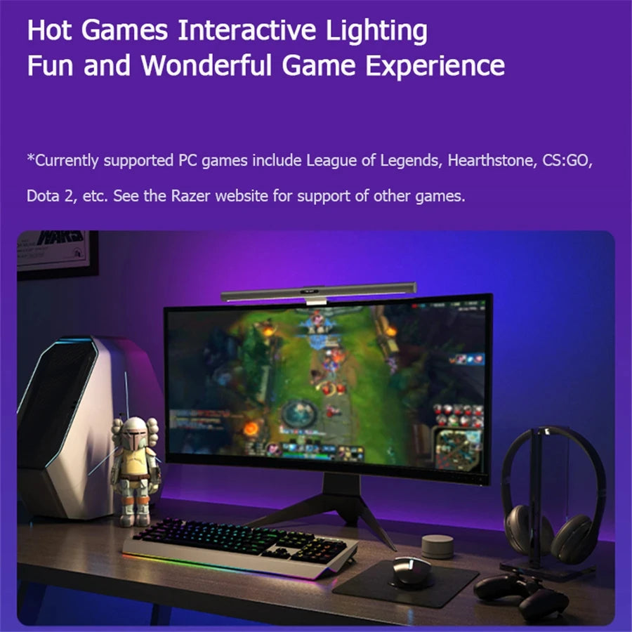 Yeelight Screen Bar Pro Computer Monitor Hanging Light Ambient Light Adjustable brightness and color temperature For the Mi Home