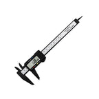 Multipurpose Vernier Caliper Digital High-strength Plastics 4 Measuring Functions 0.1mm Accuracy for Auto Machinery