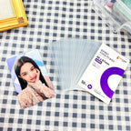 50-500Pcs Premium HD Transparent Kpop Idol Card Protective Sleeve Album Photo Waterproof Protector Game Card Holder