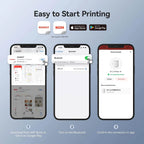 Niimbot D11 Mini Printer Wireless Phone Pocket Thermal Label Maker USB Rechargeable Inkless DIY Name Price Tag Sticker Machine