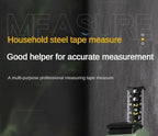 5M Measuring Tape Thickened High-Precision Steel Tape Measure Multifunctional Household Woodworking Portable Measur Tools