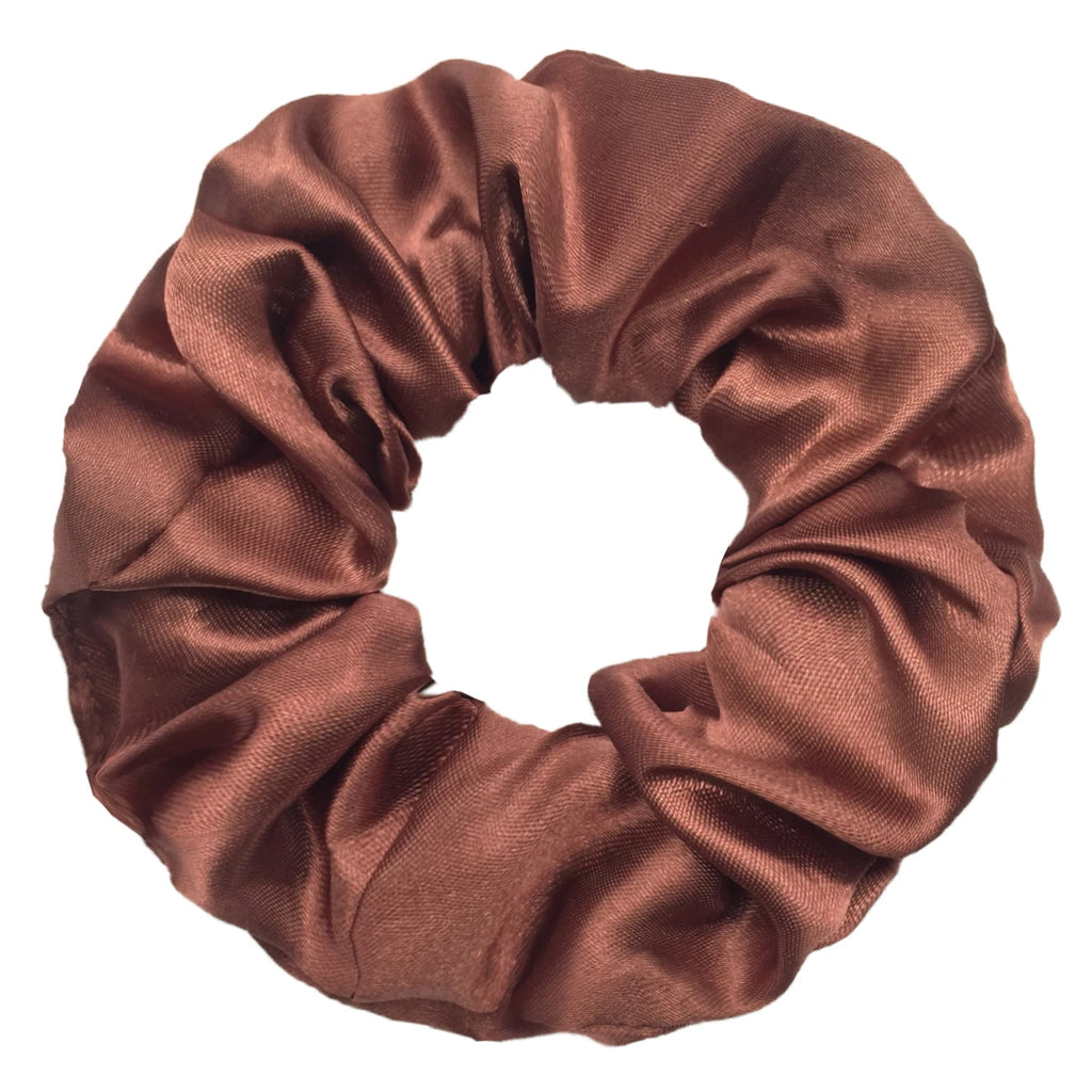 12/8pcs Premium Satin Large Intestine Hair Bands for Women Hundreds of Fabric Rubber Bands Hair Accessories