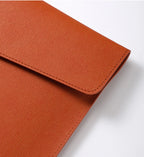 Faux Leather Document Bag, Business Information Bag, A4 Folder, School and Office Supplies, Storage Bag