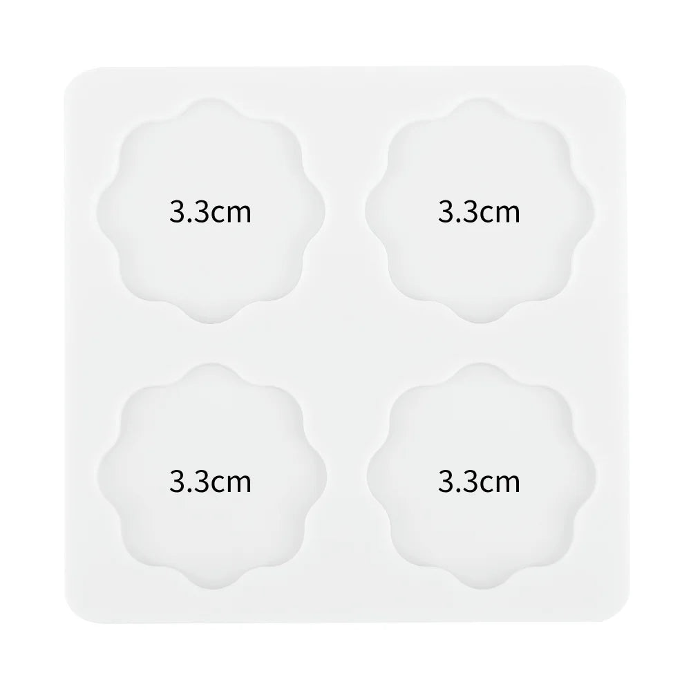Wax Seal Stamp Silicone Mold Pad Multiple Sizes Sealing Wax Mould Mats Sealing Fix Shapes Envelope Invitation DIY Scrapbook Tool