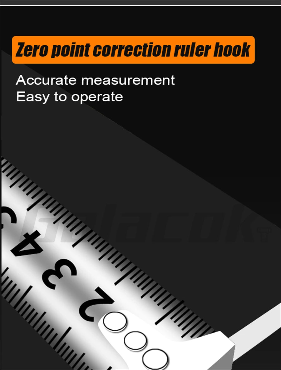 3/5/7.5/10 meter tape measure Anti-drop stainless steel tape measure Home site construction meter measure puller rule