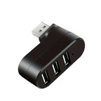 Mini Splitter 4 Ports USB Hub 3.0 Box Rotatable USB Data Transfer Multiple Expander For Computer Laptop MacBook PC Accessories