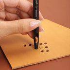 WUTA 5mm Flower Leather Belt Hole Puncher Leather Hollow Punching Tool DIY Craft for Leather Watch Band,Fabric,Plastic,Paper 1pc