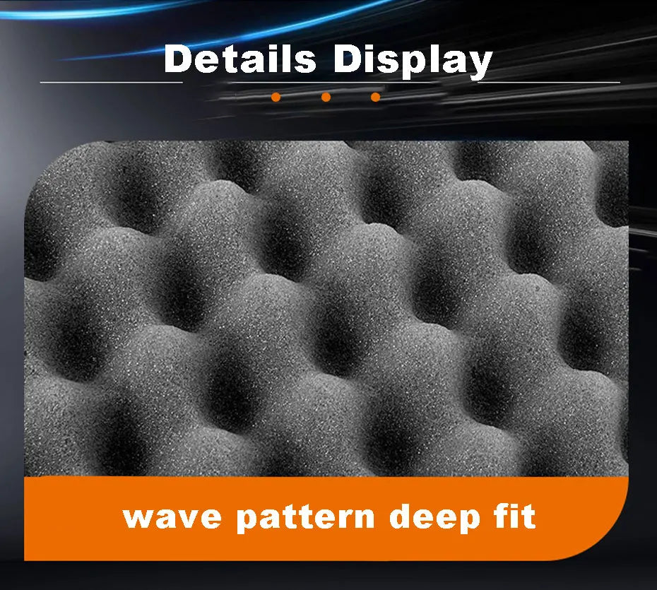 SEAMETAL 1pc Car Damp Clean Sponge Three Layers Wash Sponge Block Remove Duster for Car Detailing Care Tools Washing Accessories