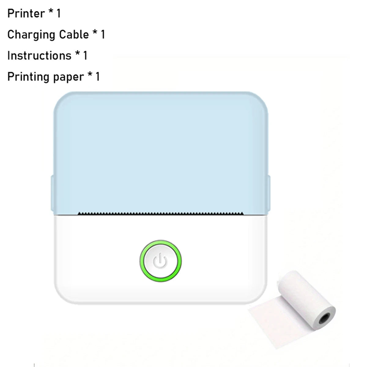 X6 Mini HD Portable Label Thermal Printer Endurance Bluetooth Printer for Student Error Title Note Wrong Pocket Inkless Printing