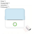 X6 Mini HD Portable Label Thermal Printer Endurance Bluetooth Printer for Student Error Title Note Wrong Pocket Inkless Printing