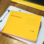 5Pcs Hanging File Organizer Colorful Portable Multi Tier File Folder Coupon Receipt Bills Holder Office Storage