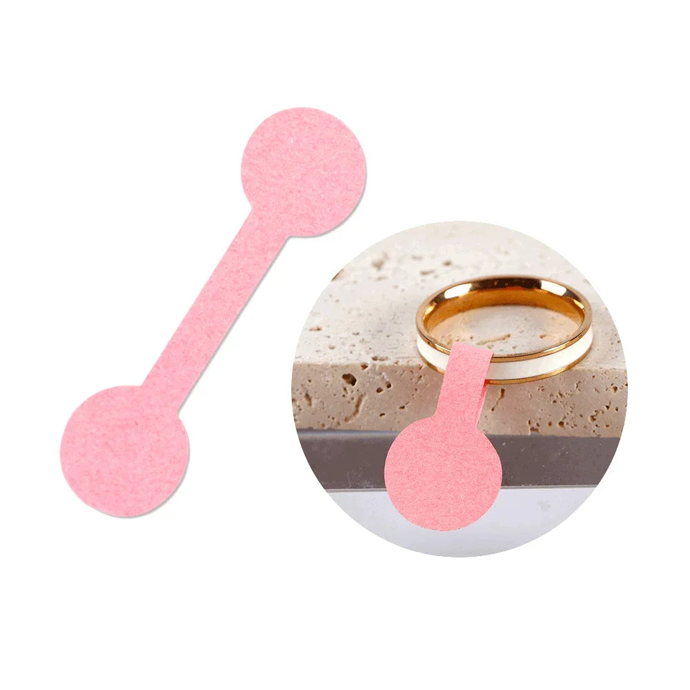 100/200PCS Round Price Tag for Jewelry Bracelet Earring Necklace Display Stand Card Packaging Sticker Self Adhesive Blank Label