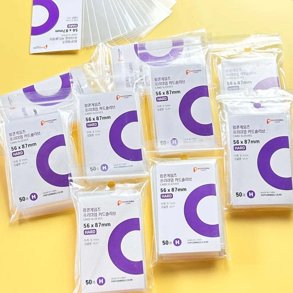 50-500Pcs Premium HD Transparent Kpop Idol Card Protective Sleeve Album Photo Waterproof Protector Game Card Holder
