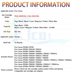 PGI-580 CLI-581 PGI580 CLI581 Ink Cartridge 580XXL 580XL For Canon PIXMA TS6150 TS6250 TS6350 TS705 TS8150 TS9150 TS8350 Printer