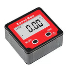 4x90 Degree Precision Digital Bevel Angle Protractor Digital Inclinometer Level Box Bevel Box with Magnet Base