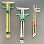 5-in-1 Exclusive Edition Sewing Ruler with Centimeter Scale And Slide Rule Heavy-Duty Plastic Structure for Cutting Embroidery A