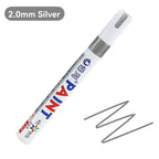 1/3/6/12 Colors Permanent Paint Marker White/Gold/silver Markers for Car Tire Tread Rubber Fabric Paint Metal Paint Marker Pens