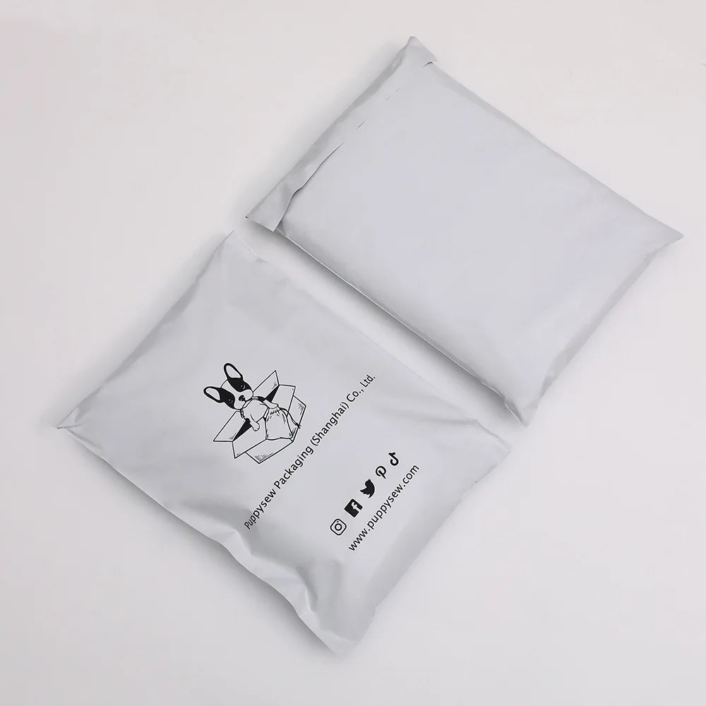 100pcs/lot Plastic Mailing Envelope Bags Polyethylene Shipping Color Packaging Product Storage Custom Printing Own Logo Brand
