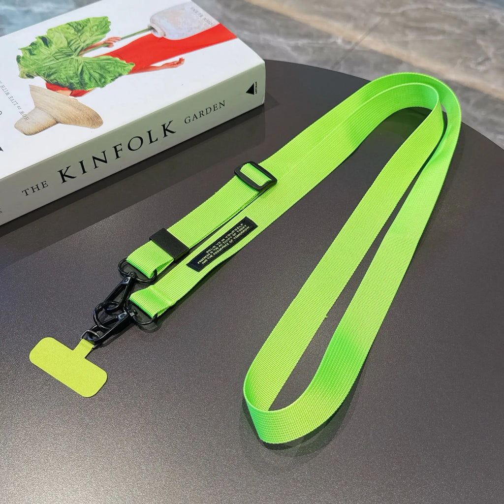 Adjustable Crossbody Mobile Phone Universal Lanyard Diagonal Long Rope Shoulder Strap Neck Multi-Purpose Anti-Loss Rope