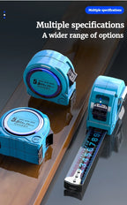 Portable High-precision Measuring Tape Thickened Wear-resistant Tape Measure Retractable Blue 3M 5M 7.5M 10M Work Measuring Tool