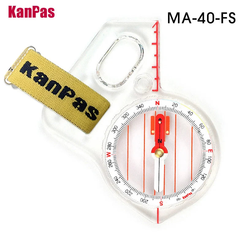 KANPAS Basic Competition Orienteering Thumb Compass, MA-40-FS