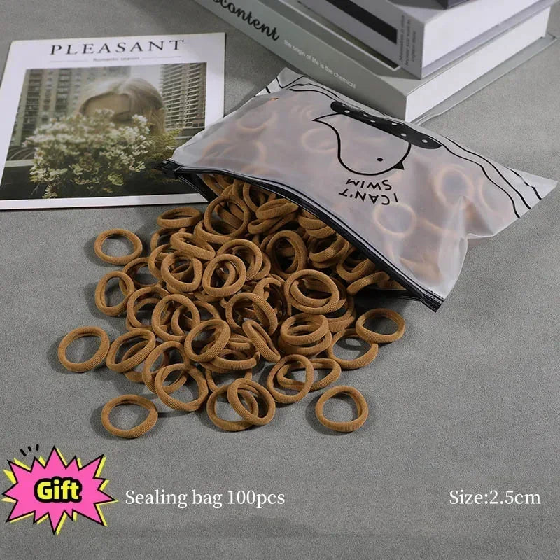 Gift Bag Hair Accessories Girls Bands Kids Rubber Elastique Cheveux Fille Cute Band Elastiques Baby Bandas Headbands Haargummi