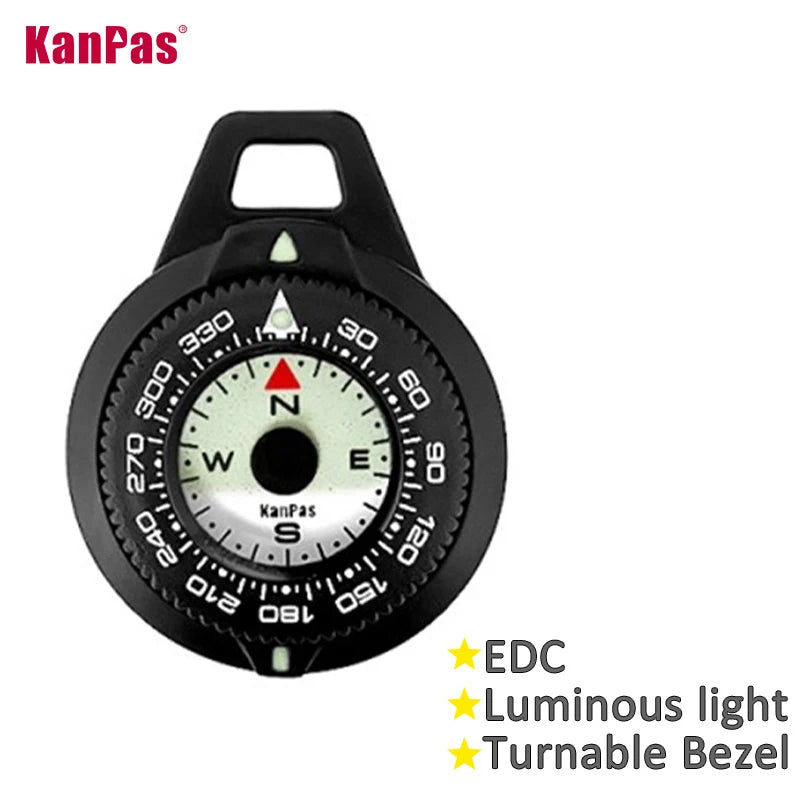 Kanpas EDC Outdoor Compass with Luminous / High Quality Compass / Outdoor Compass / Adventure Compass / K18 / K25