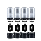 104 Premium Ink Epson 104 Ink Bottle for Epson ET-2710 2711 2712 2714 2715 2720 2721 2726 ET-2821 ET-2825 Printer