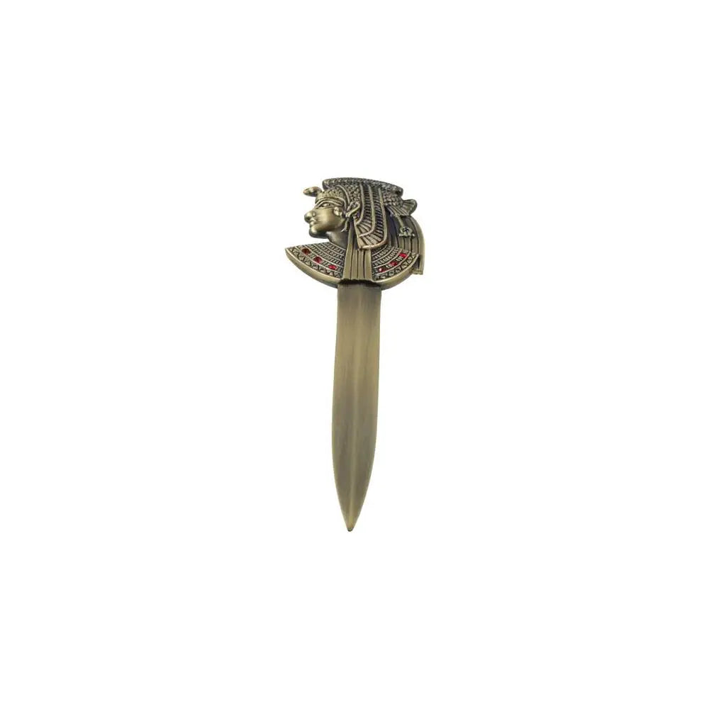 Egyptian Pyramid Pharaoh Envelope Opener DIY Crafts Tool Letter Opening Tool Express Opener Ancient Zinc Alloy