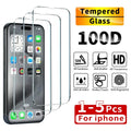 1-5Pcs Tempered Glass For iPhone 14 13 12 11 16 15 Pro Max Screen Protector For iPhone 6 6S 7 8 SE X XS XR Protective Glass Film