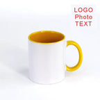 DIY Customized 350ML 12oz Ceramic Mug Print Picture Photo LOGO Text Personalized Coffee Milk Cup Creative Present Cute Gift