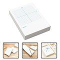 4 Books Xy Graph Paper Notebooks Dual-Side Math Practice Sheets Blank and Coordinate Grids for Calculations Graphing