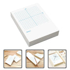 4 Books Xy Graph Paper Notebooks Dual-Side Math Practice Sheets Blank and Coordinate Grids for Calculations Graphing