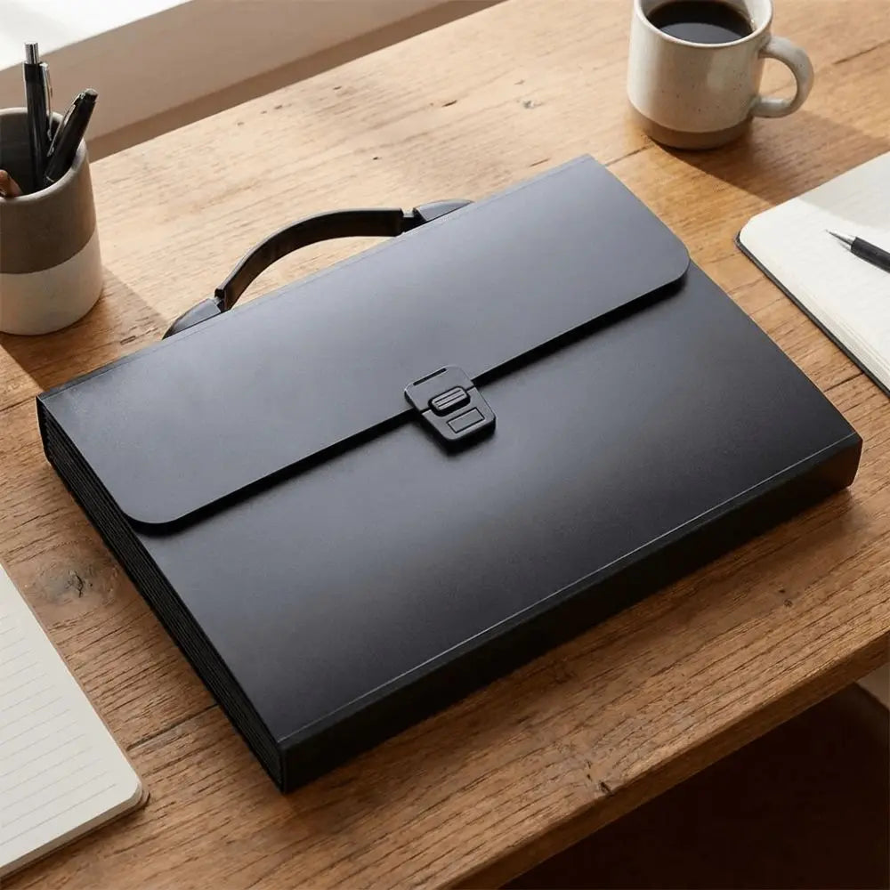 13 Layers Accordion File Folder Portable Large Capacity Document Storage Bag with Handle Waterproof a4 Document Holder School