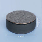 Calligraphy Ink Stone Natural Raw Stone Inkstone Brush Writing Painting Inkstone Vintage Students Multifunctional Ink Cartridge