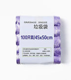 5 Rolls/pack Household Disposable Trash Pouch Small Trash Bags Kitchen Storage Garbage Bags Cleaning Waste Bag Plastic Bag