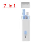 7-in-1 Multifunctional Cleaning Kit Laptop Keyboard Cleaning Brush Mobile Phone Screen Cleaning Bluetooth Headset Cleaning Pen