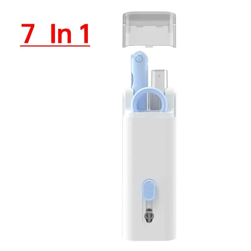 7-in-1 Multifunctional Cleaning Kit Laptop Keyboard Cleaning Brush Mobile Phone Screen Cleaning Bluetooth Headset Cleaning Pen