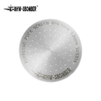 MHW-3BOMBER Titanium Coating Espresso Puck Screen 51/53/58.5mm Reusable Metal Filter 0.8mm Thickness Lower Shower Screen