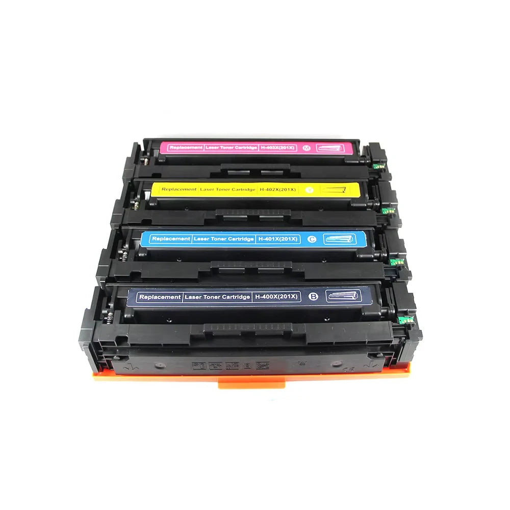 Tatrix Premium Compatible Laser Color Toner Cartridge CF400X CF401X CF402X CF403X 201X for HP M252dn/ 252n/MFP M277dw/277n/M274n