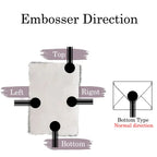 Embosser Stamp LOGO Customized Wedding Library Book Private Seals Customization Envelope Party Invitation Embossing Stamps DIY